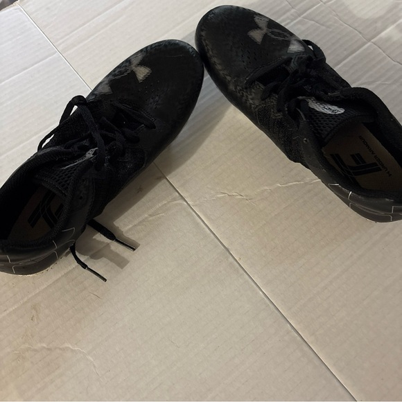 Under Armor Track & Field Cleats Black Unisex M7.5/W9 - Picture 4 of 6